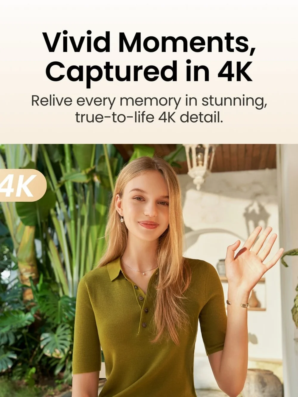 Xtra Muse Pocket Vlogging Camera 1''CMOS, 4K/120fps Videos , 3-Axis Gimbal